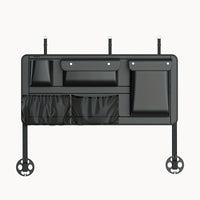 Large Capacity Car Trunk Organizer With Partition Design, Multifunctional PU Leather Storage Box
