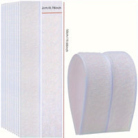 Extra Strong 5m Self-Adhesive Hook and Loop Tape, Double-Sided with Glue Sticker