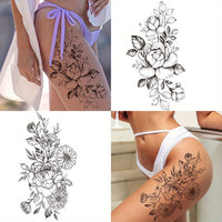 Temporary Tattoos - Waterproof - Semi Permanent Half Arm Tattoos - 8pcs
