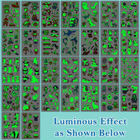 Luminous Tattoos Mixed Styles - 380 Styles (30 Sheets)