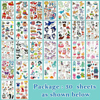 Luminous Tattoos Mixed Styles - 380 Styles (30 Sheets)