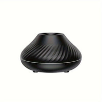 New Flame Light Aromatherapy Humidifier Ultrasonic Spray Fragrance Replenishment Expansion Fragrance Machine Essential Oil Humidifier Aromatherapy Machine Candle 7-Color Atmosphere Light Bathroom Lighting