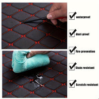 Universal Waterproof PU Leather Car Floor Mats - 5pcs - Durable And Stylish