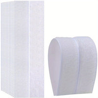 Extra Strong 5m Self-Adhesive Hook and Loop Tape, Double-Sided with Glue Sticker