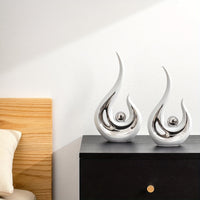 Modern Art Abstract Statues, Ceramic Statues