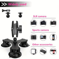 Car-mounted Triangle Sucker Support, Universal Ball-head Sucker