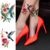 Watercolor Hummingbird Temporary Tattoos - 21-Pack