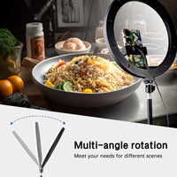 LED Selfie Ring Light - Extendable Tripod, 39cm