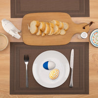 Double Frame Anti-scald Decorative Western Restaurant Hotel Anti-slip Washable Table Mats Restaurant Tablecloth 4pcs/6pcs/8pcs