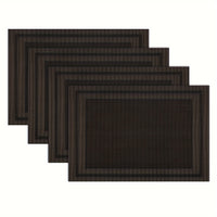 Double Frame Anti-scald Decorative Western Restaurant Hotel Anti-slip Washable Table Mats Restaurant Tablecloth 4pcs/6pcs/8pcs