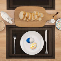 Double Frame Anti-scald Decorative Western Restaurant Hotel Anti-slip Washable Table Mats Restaurant Tablecloth 4pcs/6pcs/8pcs