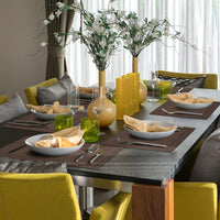Double Frame Anti-scald Decorative Western Restaurant Hotel Anti-slip Washable Table Mats Restaurant Tablecloth 4pcs/6pcs/8pcs