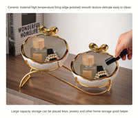 Contemporary Ceramic Key Holder Shelf