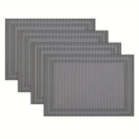 Double Frame Anti-scald Decorative Western Restaurant Hotel Anti-slip Washable Table Mats Restaurant Tablecloth 4pcs/6pcs/8pcs