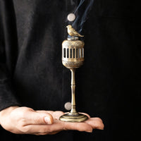 Golden Magpie-Shaped Palace Lantern Incense Burner