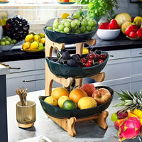 Bamboo Stand Fruit Trays