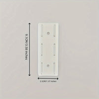 Multi-Functional Wall-Mounted Power Strip Holder - No Drill - 5Pcs