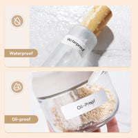 Niimbot D110/D11/D101/H1S Label Printer Paper Anti-Oil Scratch-Resistant Self-adhesive White/Transparent/Color Name Stickers