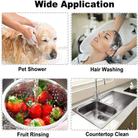 New Faucet extender external shower head bathroom faucet adapter attachment washbasin faucet external shower head set