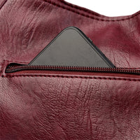Luxury Soft Leather Handbag Women's New Casual Tote Bag Designer Ladies Large Shoulder Crossbody Handle Sac for Female Patchwork