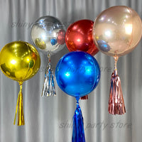 10-32inch 4D Foil Baloons Gold Silver Birthday Party Decoration Wedding Baloon Anniversaire Air Globos Babyshower Decrations
