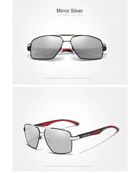 KINGSEVEN Aluminum Men's Sunglasses Polarized Lens Brand Design Temples Sun glasses Coating Mirror Glasses Oculos de sol 7719