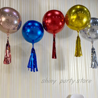 10-32inch 4D Foil Baloons Gold Silver Birthday Party Decoration Wedding Baloon Anniversaire Air Globos Babyshower Decrations