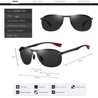 Latest Quality Spring Hinges Polarized Men Sunglasses Fashion Brand New Women Sun Glasses UV400 For Male Oculos Drop Shipping