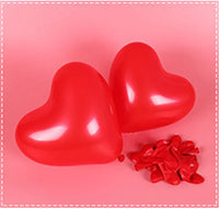 10pcs/lot Red Pink White Heart Latex Helium Balloons Birthday wedding party decoration Supplies Adult Wedding Valentine's Day