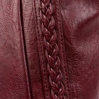 Luxury Soft Leather Handbag Women's New Casual Tote Bag Designer Ladies Large Shoulder Crossbody Handle Sac for Female Patchwork