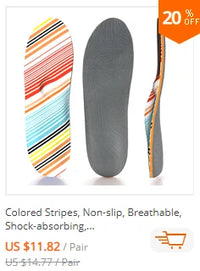 Plantar Fasciitis Orthopedic Sport Insole Men Women Sneaker Flat Feet High Arch Support Orthotic Insoles Plantillas Insert Sole