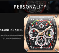 ONOLA 2021 Top Brand Watch Men Luxury Multifunctional Luminous Waterproof Sports Chronograph Quartz Watches Clock Relogio