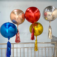 10-32inch 4D Foil Baloons Gold Silver Birthday Party Decoration Wedding Baloon Anniversaire Air Globos Babyshower Decrations