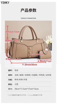 New women shoulder Bag for 2025 luxury designer handbag women Handbags leather Printed monogram single shoulder straddle bag