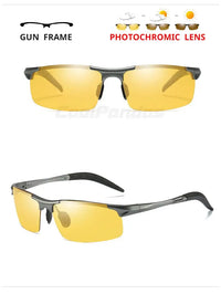 Luxury Brand 2023 Aluminum Sunglasses For Men Polarzed Sun Glasses Man Day Night Driving Anti-Glare Wome Oculos De Sol Masculino