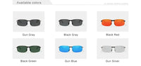 KINGSEVEN Fashion Half Frame Sunglasses Men's Outdoor Polarized UV400 Driving Glasses High Quality Fishing Driving Eyewear