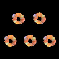 1/10 Pcs LED Luminous Scrunchies Glowing Hairband Girl Light Up Hair Scrunchy Birthday Party Headwear Supplies Hair Accessories