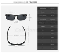 Luxury Brand 2023 Aluminum Sunglasses For Men Polarzed Sun Glasses Man Day Night Driving Anti-Glare Wome Oculos De Sol Masculino