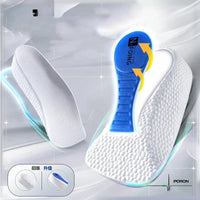 2Pcs Height Increase Insoles for Men Women EVA Shoe Pads Feet Arch Support Orthopedic Half Insoles Sneaker Heel Lift Memory