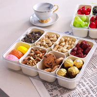 Kitchen Seasoning Storage Box Spice Box Integrated Multi Grid Storage Sealed Tank Moisture-Proof Salt Tank Kitchen Supplies 2025