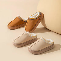 Platform Fluffy Slippers Women House Flats Fashion Plush Winter Designer Shoes Ladies Home Elegant Casual Footwear Large Size