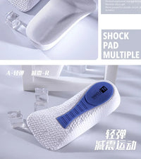 2Pcs Height Increase Insoles for Men Women EVA Shoe Pads Feet Arch Support Orthopedic Half Insoles Sneaker Heel Lift Memory