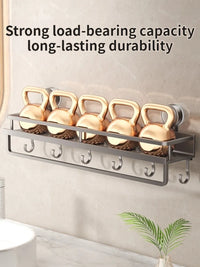 No Drill Bathroom Suction Cup Storage Shelf Storage Shelf Bathroom Perforation-Free Wall Hanging Vanity Toilet Triangle Basket R