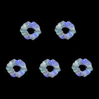 1/10 Pcs LED Luminous Scrunchies Glowing Hairband Girl Light Up Hair Scrunchy Birthday Party Headwear Supplies Hair Accessories
