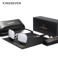 KINGSEVEN 2023 Fashion Polarized UV400 Sunglasses For Men Wood Optical Lenses For Women Protection Highquality Eyeglass Frames