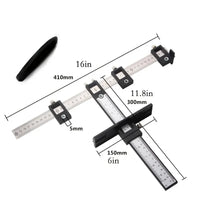 Woodworking Tools Location Drill Bit Punch Locator Location Jig Rill Guide Cabinet Handle Knob Template Locator Hole Punch Tool