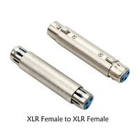 XLR 3PIN female head to 6.5 female 3 core XLR revolution RCA 3.5mm Male lotus audio female seat 6.35 microphone adapter