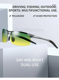 Luxury Brand 2023 Aluminum Sunglasses For Men Polarzed Sun Glasses Man Day Night Driving Anti-Glare Wome Oculos De Sol Masculino