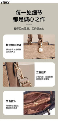 New women shoulder Bag for 2025 luxury designer handbag women Handbags leather Printed monogram single shoulder straddle bag