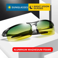 Luxury Brand 2023 Aluminum Sunglasses For Men Polarzed Sun Glasses Man Day Night Driving Anti-Glare Wome Oculos De Sol Masculino